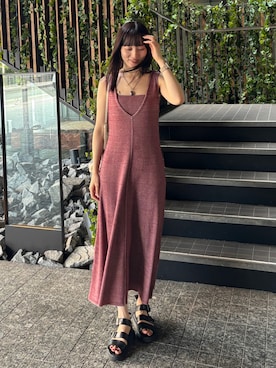 藤井さん（レディース・166cm）の夏コーディネート