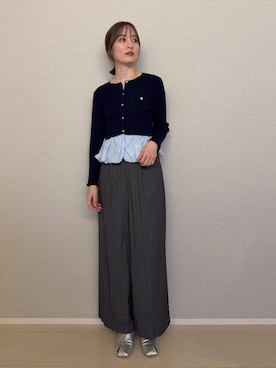 藤井さん(レディース・167cm)の夏コーディネート
