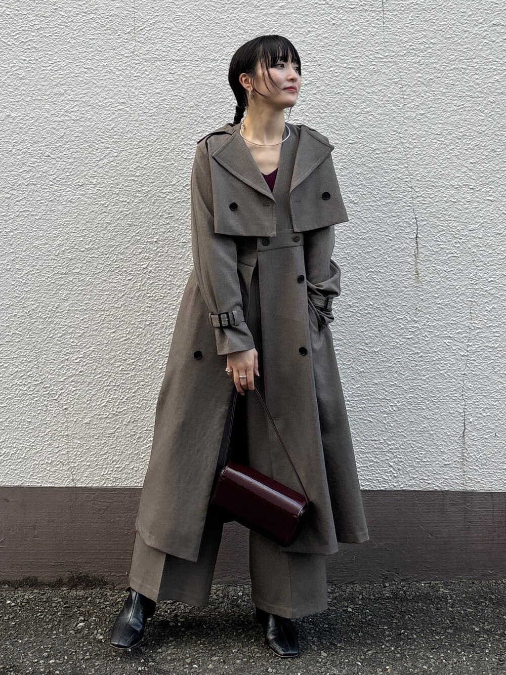 エレンディーク コート （ELENDEEK(エレンディーク)のコートを使った  