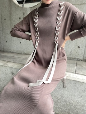 「スタイリング」｜「アイテム（ジャケット/アウター）」を使った、藤井さん（レディース・166cm）の秋コーディネート
