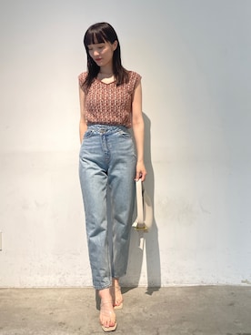 藤井さん（レディース・166cm）の春コーディネート