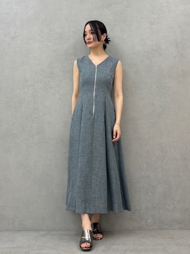 藤井さん(レディース・166cm)の春コーディネート