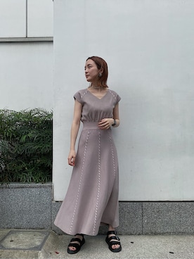 藤井さん（レディース・166cm）の夏コーディネート