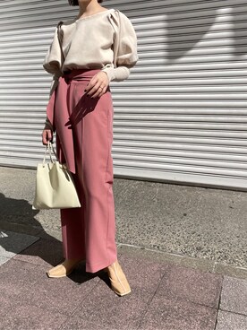 藤井さん（レディース・166cm）の冬コーディネート
