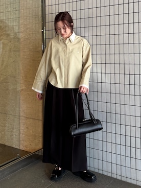 藤井さん(レディース・167cm)の夏コーディネート