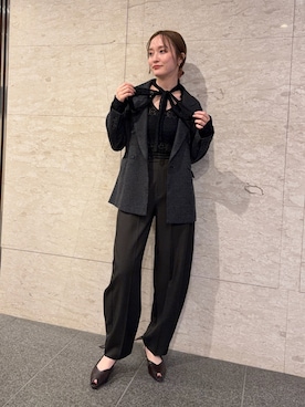 藤井さん(レディース・167cm)の夏コーディネート