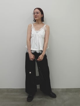 藤井さん(レディース・167cm)の夏コーディネート