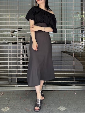 藤井さん（レディース・166cm）の夏コーディネート