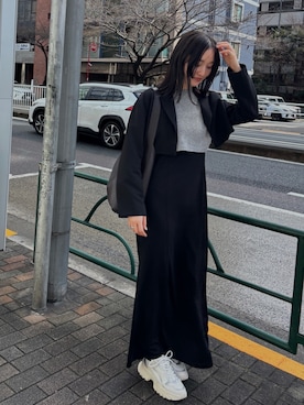 藤井さん（レディース・166cm）の春コーディネート