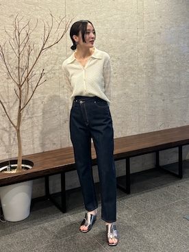 藤井さん(レディース・166cm)の冬コーディネート