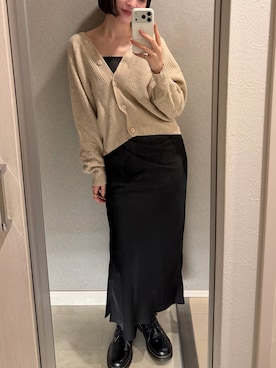 藤井さん（レディース・167cm）の冬コーディネート