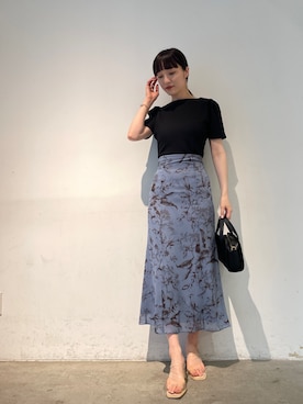 藤井さん（レディース・166cm）の春コーディネート