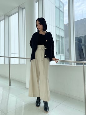 藤井さん（レディース・166cm）の秋コーディネート