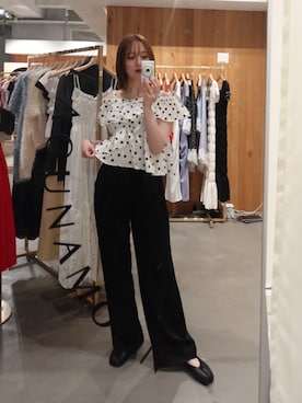 藤井さん(レディース・167cm)の夏コーディネート