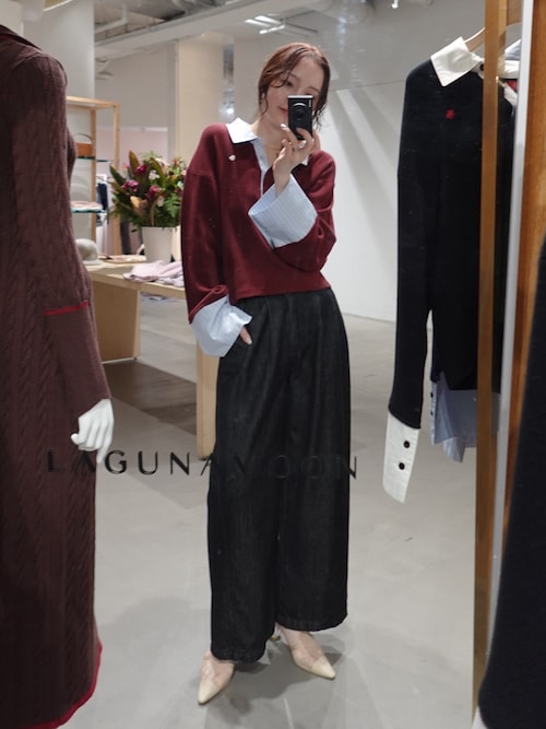 ⭐︎ LAGUNAMOON ラグナムーン　ウールコート　ボリュームコート　フリー 楽天市場】ウール コート（ブランドラグナムーン）（レディース