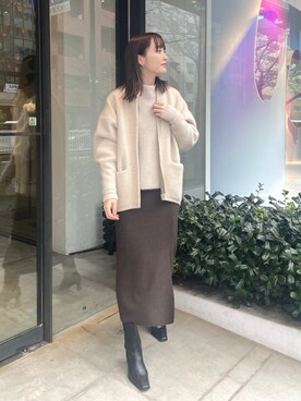 藤井さん（レディース・166cm）の冬コーディネート