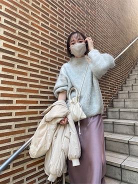 藤井さん（レディース・166cm）の冬コーディネート