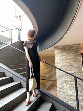 藤井さん(レディース・166cm)の夏コーディネート