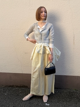 藤井さん（レディース・167cm）の春コーディネート