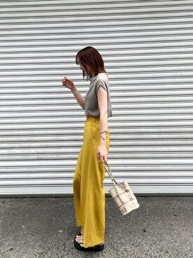 藤井さん（レディース・166cm）の夏コーディネート