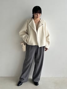 ラグラムーン　ボアブルゾン LAGUNAMOON（ラグナムーン）の「【WEB限定カラーあり】ボア
