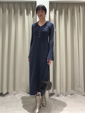 藤井さん(レディース・166cm)の秋コーディネート