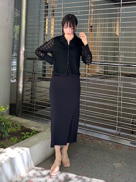 藤井さん（レディース・166cm）の夏コーディネート