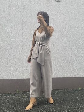 藤井さん（レディース・166cm）の夏コーディネート