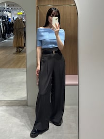 POLO×lagunamoon コラボ オフショルニット トップス POLO BCSコラボ】オフショルニットプルオーバー（ニット