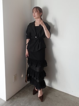 藤井さん(レディース・167cm)の夏コーディネート