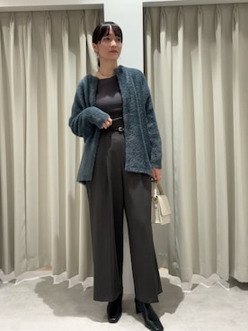 藤井さん（レディース・166cm）の秋コーディネート