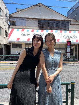 藤井さん（レディース・166cm）の春コーディネート