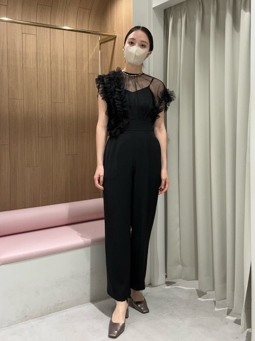 LADYチュールドッキングコンビネゾン　ラグナムーン　パンツドレス セール】【WEB限定】LADYチュールドッキングコンビネゾン