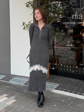 藤井さん(レディース・167cm)の夏コーディネート