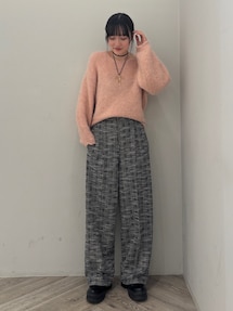 【最終値引価格】【ネット完売品】ラグナムーン アルパカシャギーニットプルオーバー LAGUNAMOON ニット セーター アルパカシャギーニットプル