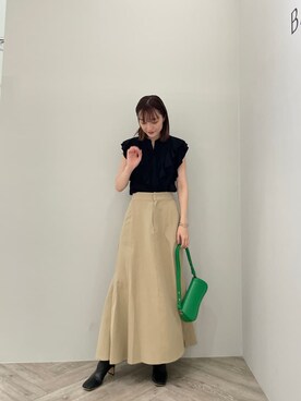 藤井さん（レディース・166cm）の夏コーディネート
