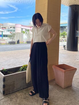 藤井さん（レディース・166cm）の夏コーディネート
