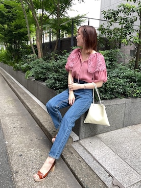 藤井さん（レディース・166cm）の夏コーディネート