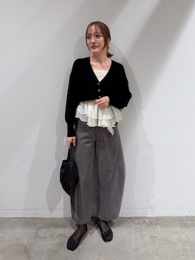 藤井さん(レディース・167cm)の夏コーディネート