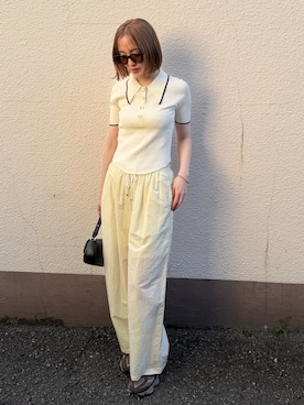 藤井さん（レディース・167cm）の春コーディネート