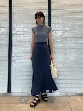 藤井さん（レディース・166cm）の夏コーディネート