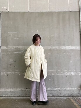 藤井さん（レディース・166cm）の冬コーディネート