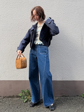 藤井さん(レディース・167cm)の冬コーディネート