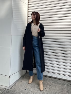 藤井さん(レディース・166cm)の秋コーディネート