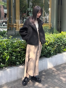 ラグラムーン　ボアブルゾン LAGUNAMOON（ラグナムーン）の「【WEB限定カラーあり】ボア
