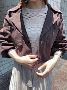 藤井さん（レディース・166cm）の夏コーディネート