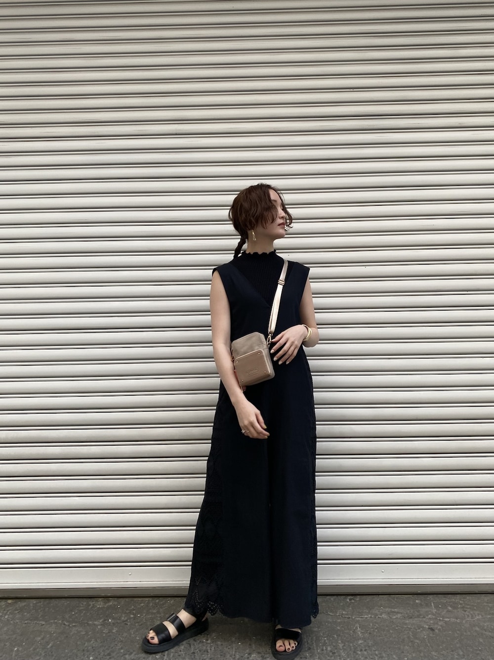 LAGUNAMOONのつなぎ/オールインワン（ブラック系）を使った人気