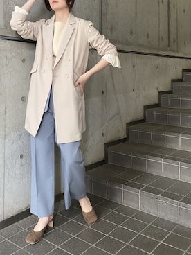 藤井さん（レディース・166cm）の冬コーディネート