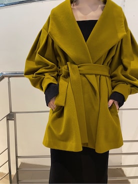 「スタイリング」｜「アイテム（ジャケット/アウター）」を使った、藤井さん（レディース・166cm）の秋コーディネート
