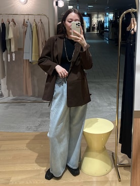 藤井さん（レディース・167cm）の秋コーディネート